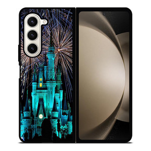 WALT DISNEY CASTLE FIREWORKS  Samsung Galaxy Z Fold 5 Case Cover