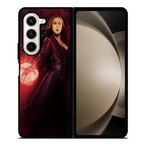 WANDA MAXIMOFF MARVEL WANDAVISION Samsung Galaxy Z Fold 5 Case Cover WANDA MAXIMOFF MARVEL WANDAVISION Samsung Galaxy Z Fold 5 Case Cover