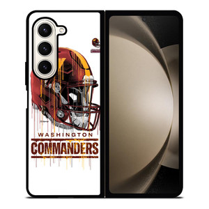 WASHINGTON COMMANDERS HELM ICON Samsung Galaxy Z Fold 5 Case Cover