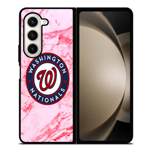 WASHINGTON NATIONALS PINK MARBLE Samsung Galaxy Z Fold 5 Case Cover WASHINGTON NATIONALS PINK MARBLE Samsung Galaxy Z Fold 5 Case Cover