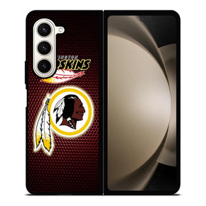 WASHINGTON REDSKINS METAL LOGO Samsung Galaxy Z Fold 5 Case Cover