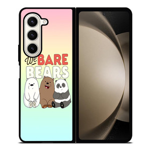 WE BARE BEARS COLORFUL Samsung Galaxy Z Fold 5 Case Cover WE BARE BEARS COLORFUL Samsung Galaxy Z Fold 5 Case Cover