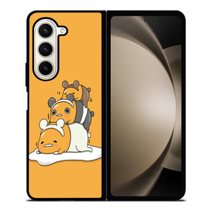 WE BARE BEARS X GUDETAMA Samsung Galaxy Z Fold 5 Case Cover WE BARE BEARS X GUDETAMA Samsung Galaxy Z Fold 5 Case Cover