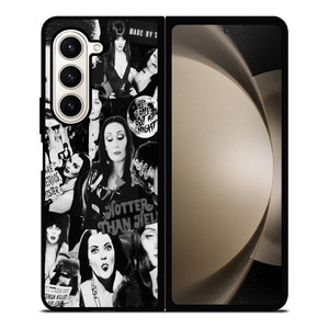 WEDNESDAY ADDAMS FAMILY COLLAGE Samsung Galaxy Z Fold 5 Case Cover WEDNESDAY ADDAMS FAMILY COLLAGE Samsung Galaxy Z Fold 5 Case Cover