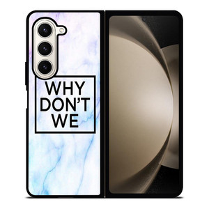 WHY DONT WE MARBLE LOGO Samsung Galaxy Z Fold 5 Case Cover WHY DONT WE MARBLE LOGO Samsung Galaxy Z Fold 5 Case Cover