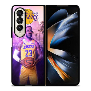LEBRON JAMES LA LAKERS NBA Samsung Galaxy Z Fold 4 Case Cover