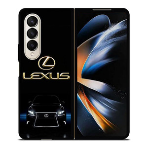 LEXUS CAR GOLD LOGO Samsung Galaxy Z Fold 4 Case Cover
