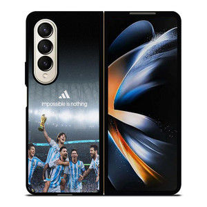 LIONEL MESSI IMPOSSIBLE IS NOTHING ADIDAS Samsung Galaxy Z Fold 4 Case Cover