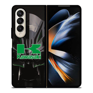 LOGO KAWASAKI MOTOR SPORT MOTOR Samsung Galaxy Z Fold 4 Case Cover