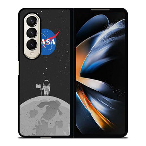 LOGO NASA Samsung Galaxy Z Fold 4 Case Cover