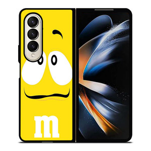 M&M YELLOW Samsung Galaxy Z Fold 4 Case Cover