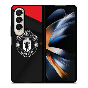 MANCHESTER UNITED SOCCER LOGO Samsung Galaxy Z Fold 4 Case Cover