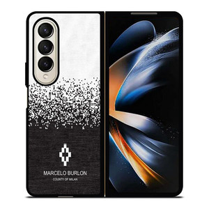 MARCELO BURLON LOGO Samsung Galaxy Z Fold 4 Case Cover