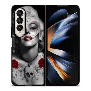 MARILYN MONROE TATTOO Samsung Galaxy Z Fold 4 Case Cover