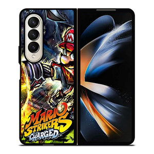 MARIO STRIKERS BATTLE LEAGUE 3 Samsung Galaxy Z Fold 4 Case Cover