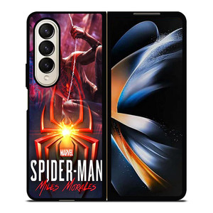 MARVEL SPIDERMAN MILES MORALES Samsung Galaxy Z Fold 4 Case Cover