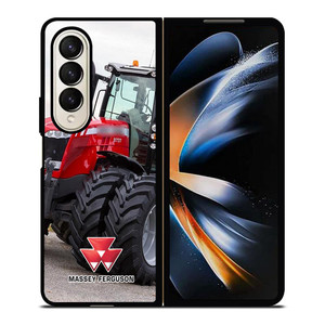 MASSEY FERGUSON TRACTORS Samsung Galaxy Z Fold 4 Case Cover MASSEY FERGUSON TRACTORS Samsung Galaxy Z Fold 4 Case Cover