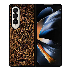 MAYAN CALENDAR  Samsung Galaxy Z Fold 4 Case Cover