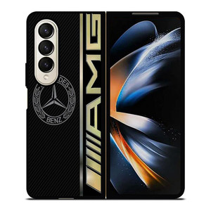 MERCEDES BENZ AMG RETRO LOGO Samsung Galaxy Z Fold 4 Case Cover