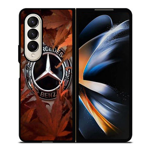 MERCEDES BENZ WOOD Samsung Galaxy Z Fold 4 Case Cover