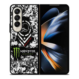 METAL MULISHA MONSTER ENERGY CAMO Samsung Galaxy Z Fold 4 Case Cover