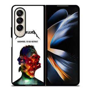 METALLICA HARDWIRED SELF DESTRUCT Samsung Galaxy Z Fold 4 Case Cover
