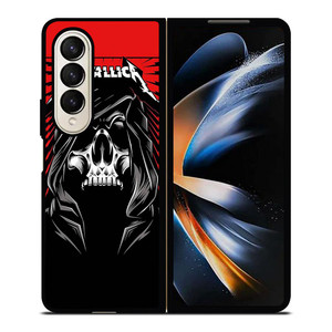 METALLICA LOGO SKULL Samsung Galaxy Z Fold 4 Case Cover