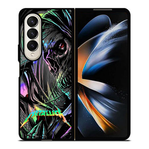 METALLICA SKULL LOGO Samsung Galaxy Z Fold 4 Case Cover