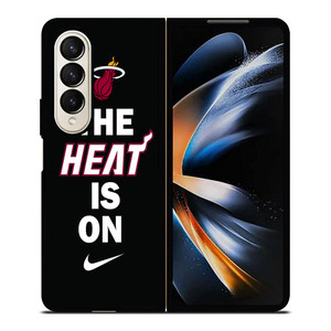 MIAMI HEAT IS ON NIKE Samsung Galaxy Z Fold 4 Case Cover
