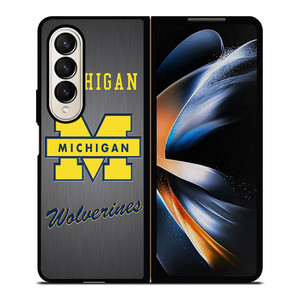 MICHIGAN WOLVERINES LOGO Samsung Galaxy Z Fold 4 Case Cover