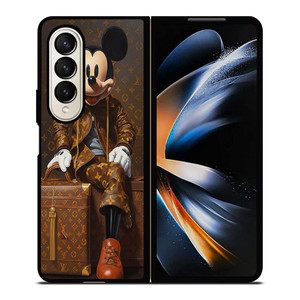 MICKEY LOUS VUITTON Samsung Galaxy Z Fold 4 Case Cover