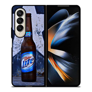 MILLER LITE BOTTLE BEER Samsung Galaxy Z Fold 4 Case Cover