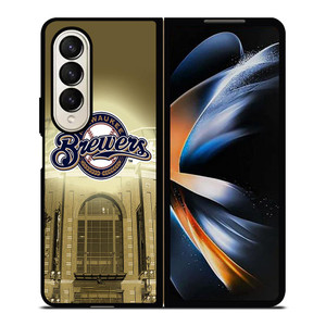 MILWAUKEE BREWERS MLB SYMBOL Samsung Galaxy Z Fold 4 Case Cover