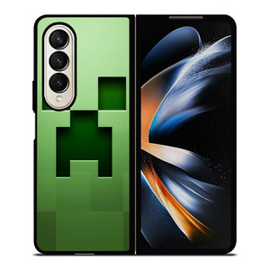MINECRAFT CREEPER GAME Samsung Galaxy Z Fold 4 Case Cover