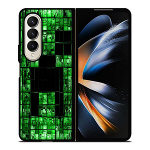 MINECRAFT CREEPER Samsung Galaxy Z Fold 4 Case Cover