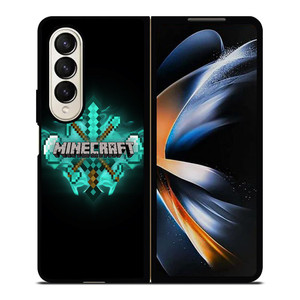 MINECRAFT DIAMOND SWORD Samsung Galaxy Z Fold 4 Case Cover