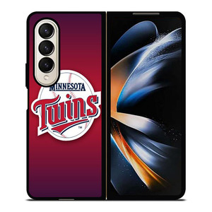 MINNESOTA TWINS MLB BADGE Samsung Galaxy Z Fold 4 Case Cover