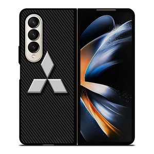 MITSUBISHI CARBON LOGO Samsung Galaxy Z Fold 4 Case Cover
