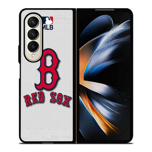 MLB BOSTON RED SOX JERSEY Samsung Galaxy Z Fold 4 Case Cover