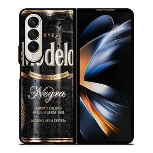 MODELO NEGRA BEER Samsung Galaxy Z Fold 4 Case Cover