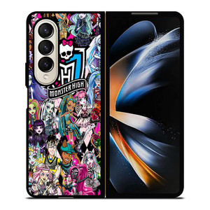 MONSTER HIGH COLLAGE Samsung Galaxy Z Fold 4 Case Cover