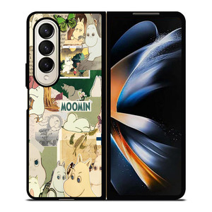 MOOMIN CARTOON LOVE MOMMENT Samsung Galaxy Z Fold 4 Case Cover MOOMIN CARTOON LOVE MOMMENT Samsung Galaxy Z Fold 4 Case Cover