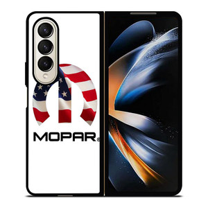 MOPAR USA FLAG LOGO Samsung Galaxy Z Fold 4 Case Cover