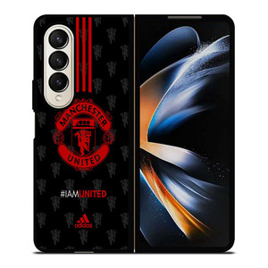 MU MANCHESTER UNITED LOGO Samsung Galaxy Z Fold 4 Case Cover