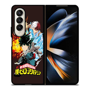 MY HERO ACADEMIA DEKU TODOROKI AND BAKUGOU Samsung Galaxy Z Fold 4 Case Cover