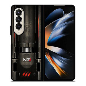 N7 MASS EFFECT EMBLEM Samsung Galaxy Z Fold 4 Case Cover