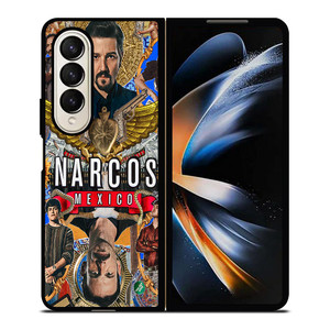 NARCOS MEXICO MOVIE POSTER ART Samsung Galaxy Z Fold 4 Case Cover
