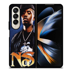 NASIR JONES NAS RAPPER 3 Samsung Galaxy Z Fold 4 Case Cover