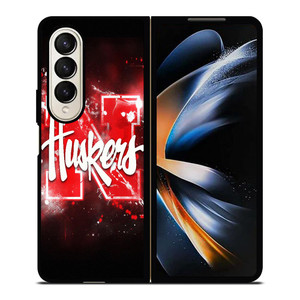 NEBRASKA HUSKERS FOOTBALL 3 Samsung Galaxy Z Fold 4 Case Cover