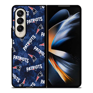 NEW ENGLAND PATRIOTS NFL PATTERN Samsung Galaxy Z Fold 4 Case Cover